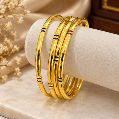 Elegant Gold Plated Bangles for Women | Designer Artificial Jewellery